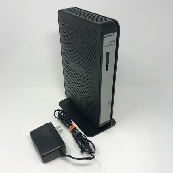 Netgear CG3000Dv2 N450 DOCSIS 3.0 Modem Wireless Router Tested Working - Picture 1 of 5